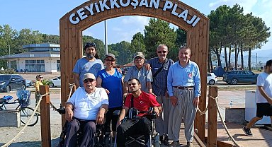 Bafra'da görme engellilerden geleneksel piknik buluşması