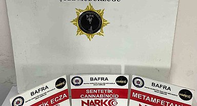Bafra'da uyuşturucu operasyonu: 2 tutuklama