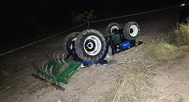 Bahçeyi sürerken traktörün altında kalan çiftçi hayatını kaybetti