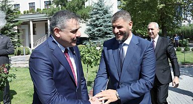 Bakan Çiftçi, Libyalı mevkidaşı ile bir araya geldi