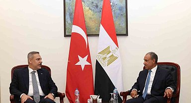 Bakan Fidan, Mısır Dışişleri Bakanı Abdelatty ile bir araya geldi