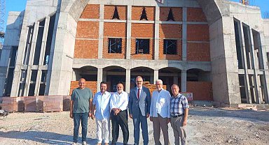 Bandırma'da Üniversite Camii projesi yerinde incelendi