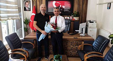 Başkan Arıkan, İlçe Milli Eğitim Müdürü Uğurlu ile görüştü
