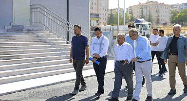 Başkan Büyükkılıç'tan 85 milyon TL'lik yatırım maliyetli eğitim yuvasında inceleme