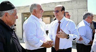 Başkan Geçit, Salkonak Geli Mezrası'ndaki yatırımları yerinde inceledi
