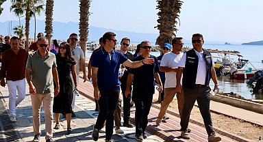 Başkan Mandalinci, Peksimet ve Bahçelievler'de incelemelerde bulundu