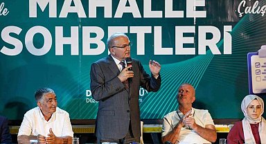Başkan Özlü "Seçimde değil her zaman vatandaşlayız"