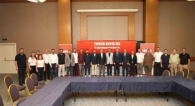 Başkan Öztürk, TMMOB Konya İKK istişare toplantısı'na konuk oldu