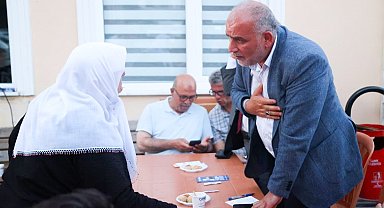 Başkan Sandıkçı: "Hemşehrilerimizle olan güçlü birlikteliğimizle çalışmaya devam ediyoruz"