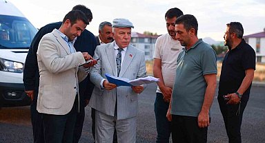 Başkan Sekmen'den Yıldızkent ve Dadaşkent'e saha çıkarması
