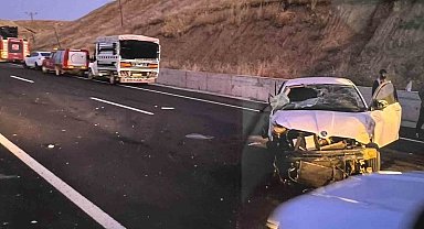 Batman'da otomobil takla attı: 2'si ağır 6 yaralı