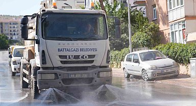 Battalgazi'de temizlik çalışmaları sürüyor