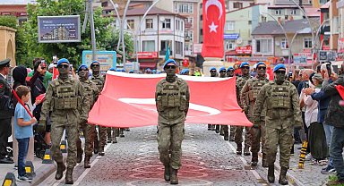 Bayburt'ta 30 Ağustos Zafer Bayramı coşkuyla kutlandı