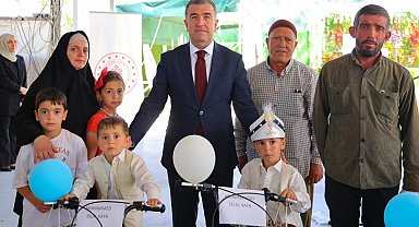 Bayburt'ta çocuklar için sünnet şöleni