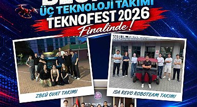BEUN'un üç teknoloji takımı TEKNOFEST 2026 finalinde