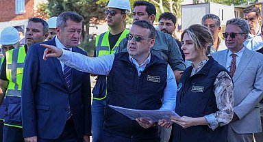Bilecik'te 24 sınıflı okul inşaatı yükseliyor