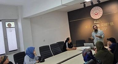 Bilecik'te aile içi iletişim ve bağımlılıkla mücadele eğitimi