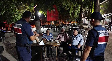 Bilecik'te biçerdöver operatörlerine yangın uyarısı