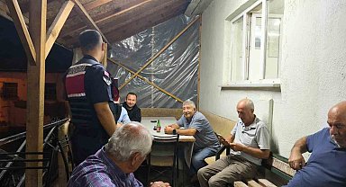 Bilecik'te kahvehanelerde asayiş denetimi