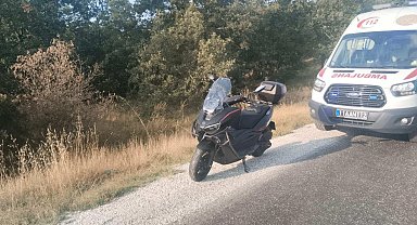 Bilecik'te motosiklet kazası: 1 yaralı