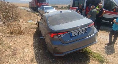 Bilecik'te otomobil yoldan çıktı: 1 yaralı