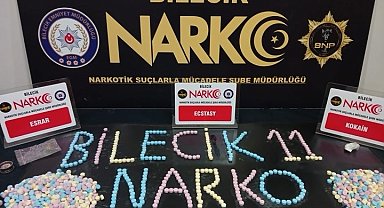 Bilecik'te uyuşturucu operasyonu: 4 gözaltı