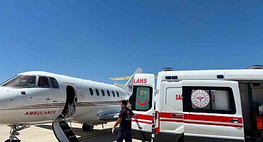 Bingöl'de 4 aylık bebek uçak ambulansla Ankara'ya sevk edildi