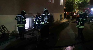 Bodrum katta çıkan yangın korkuttu