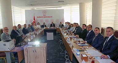 Bölge illerinin halk sağlığı çalışmaları toplantıda ele alındı