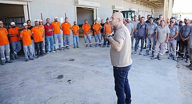 Bölgede etkili olan çöl sıcakları nedeniyle mesai saatleri değiştirildi