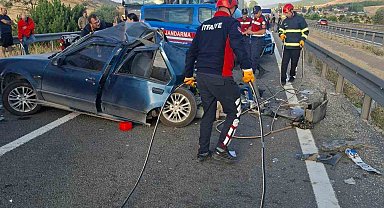 Bolu'da feci kaza: 2 ölü, 2 yaralı