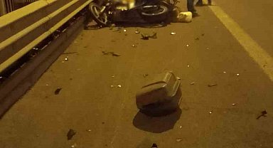 Bolu'da kamyona arkadan çarpan motosikletin sürücüsü hayatını kaybetti