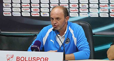 Boluspor-Manisa FK maçının ardından