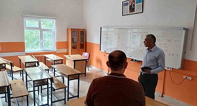 Bozkır'da okul denetimleri sürüyor