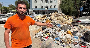 Buca'da çöp derdine bir de moloz eklendi