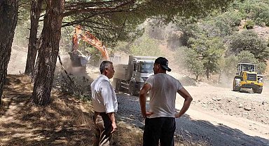 Buharkent'te atıcılık yarışması için hazırlıklar sürüyor