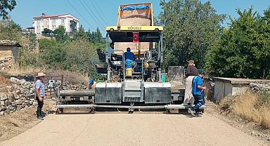 Buldan Karadere sıcak asfaltla buluştu
