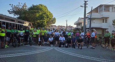 Burhaniye'de bisikletçi Serkan Kadıoğlu kazada hayatını kaybetti