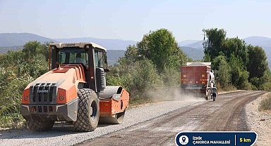 Bursa'da 5 ilçede yollar yenileniyor