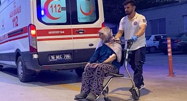 Bursa'da korkutan yangın: Mahsur kalan kadın ve engelli kızı kurtarıldı