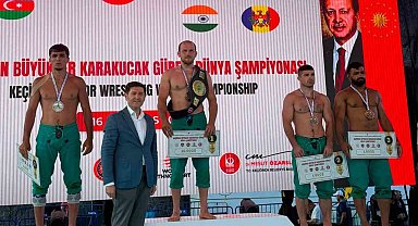 Büyükşehir Belediyesporlu Fazlı Eryılmaz dünya şampiyonu