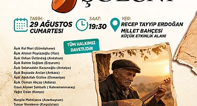 Büyükşehir ile Türk dünyasının aşık geleneği buluşuyor