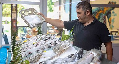 Büyükşehir iştiraki EKDAĞ Düden balık çarşısı, balıkseverlerin uğrak noktası oldu