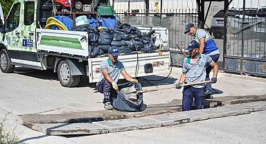 Büyükşehir'den altyapıya bahar temizliği