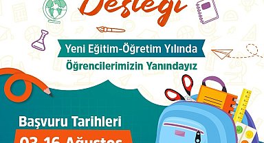 Büyükşehir'den öğrencilere kırtasiye desteği