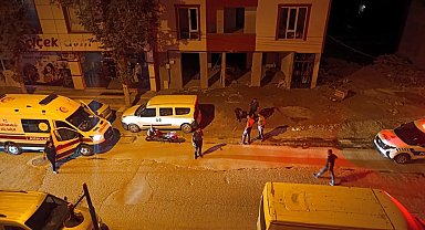 Cadde ortasında saldırıya uğrayan genç yaralandı