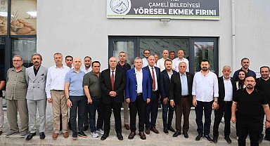 Çameli Belediyesi Yöresel Ekmek Fırını ve yatırımlar açıldı