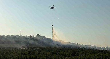 Çanakkale Valiliği açıkladı: Yerleşim yerlerini tehdit eden bir durum yok