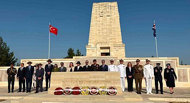 Çanakkale'de Ağustos Taarruzu'nun 111'inci yıldönümü töreni