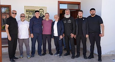Çeçenistan Cumhuriyeti'nden Muhsin Yazıcıoğlu'nun hatırasına vefa ziyareti